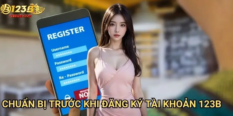 Chuẩn bị trước khi đăng ký tài khoản 123b