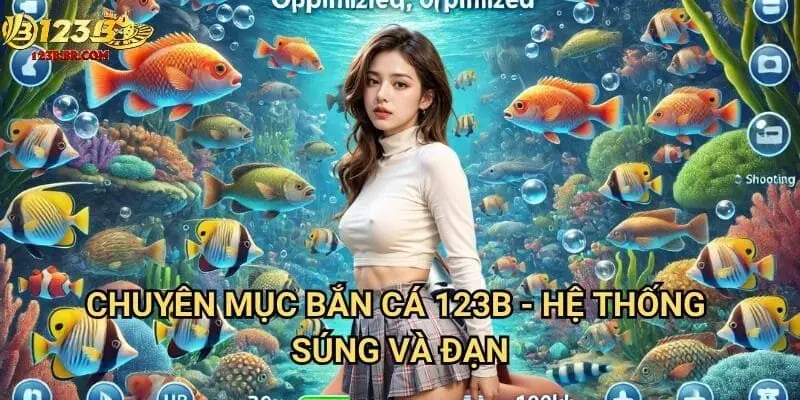 Chuyên mục bắn cá 123b - Hệ thống súng và đạn