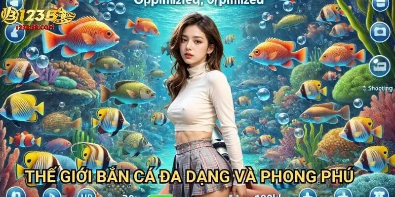 Thế giới bắn cá đa dạng và phong phú