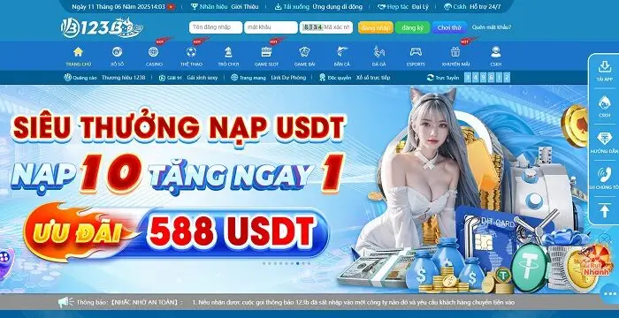 123B đưa đến nhiều chương trình khuyến mãi hấp dẫn